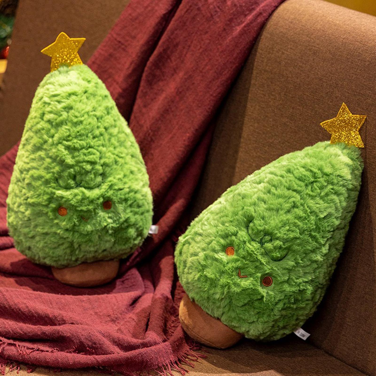 Іграшка М'яка Новорічна ялинка Плюшева подушка 12-дюймова Різдвяна, фото №3