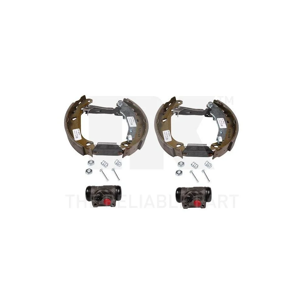 Комплект гальмівних колодок NK 449954501 для CITROËN PEUGEOT задня вісь, фото №1