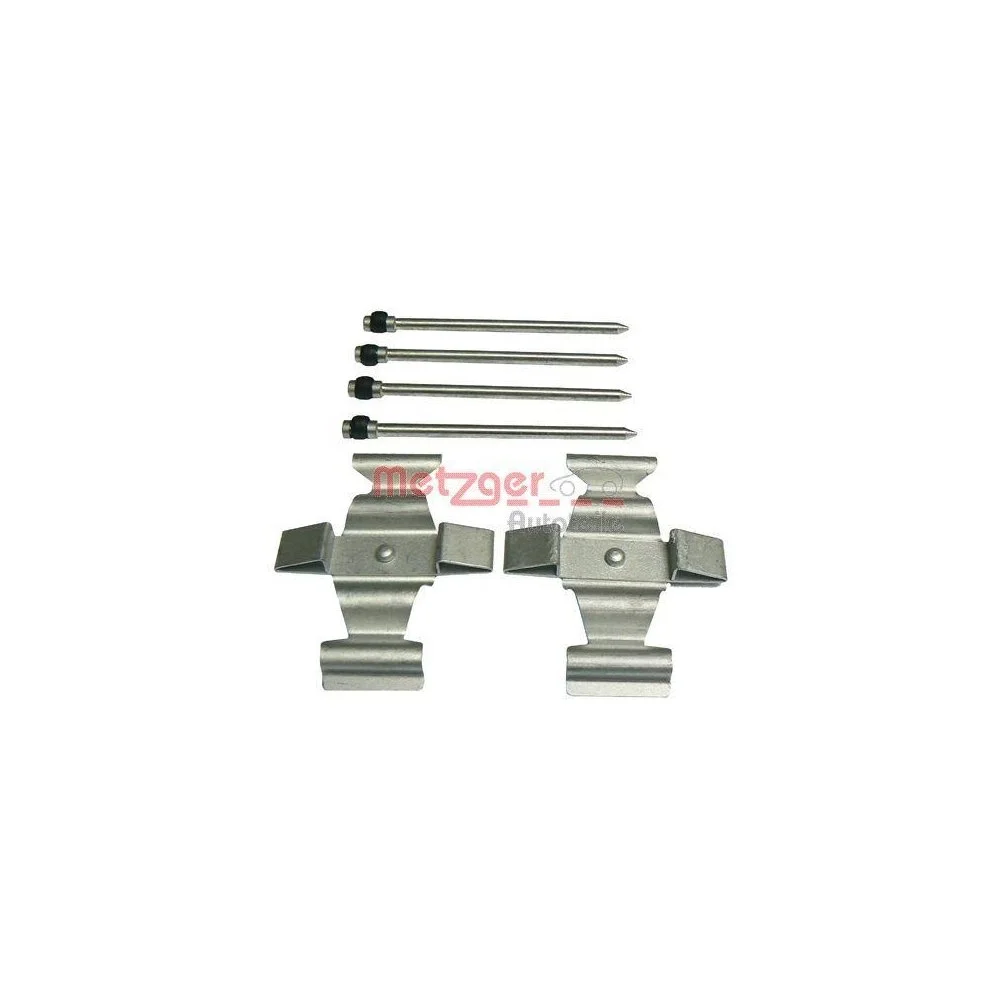 Комплект аксесуарів, гальмівні колодки METZGER 109-1804 передня вісь, фото №1