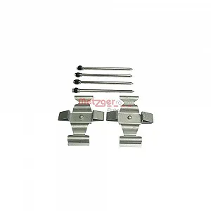 Комплект аксессуаров, тормозные колодки METZGER 109-1804 передний мост - Фото 1