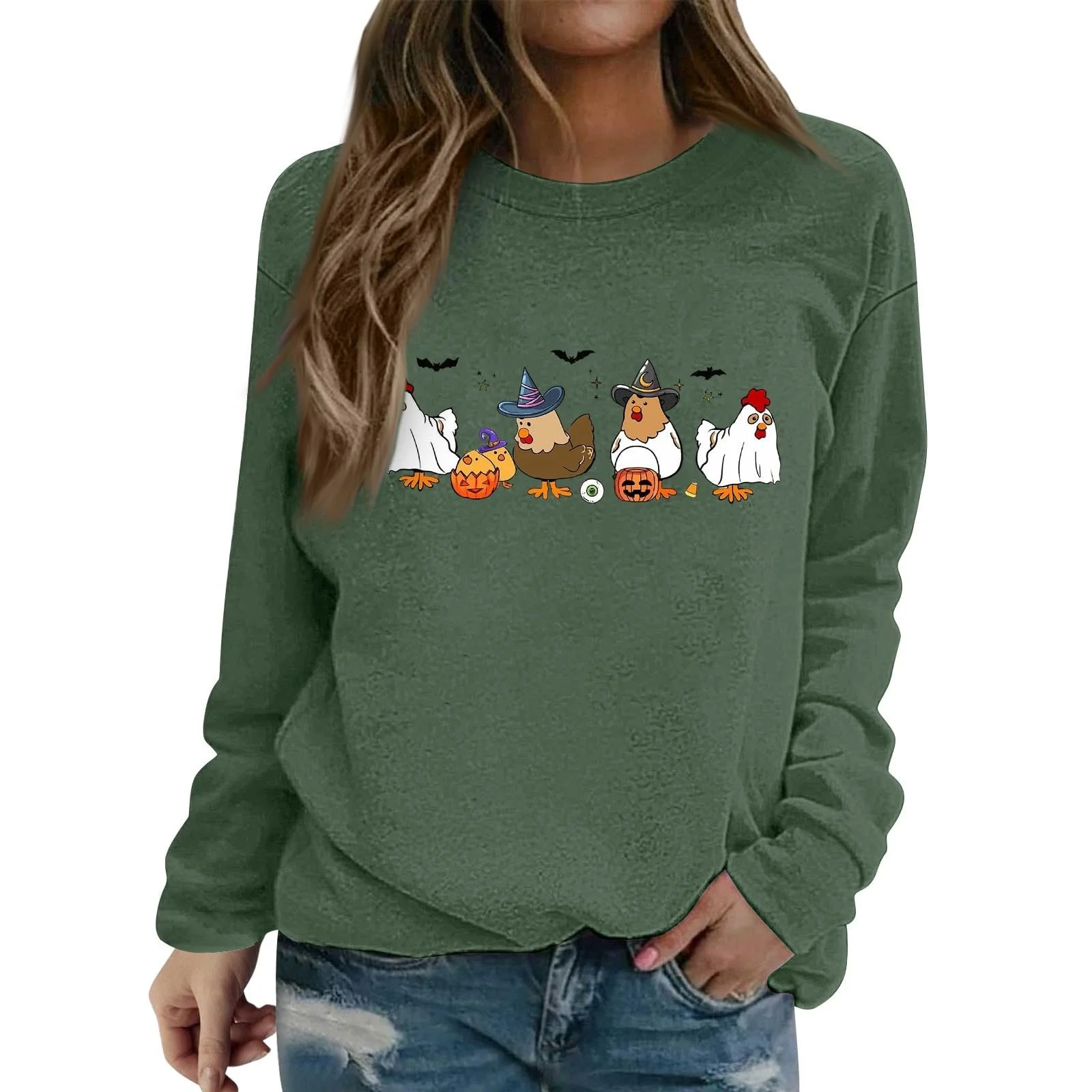 Свитшот Женский Pumpkin Geist Druck Halloween, S-XXL, фото №5 Свитшот Женский Pumpkin Geist Druck Halloween, S-XXL, фото №5