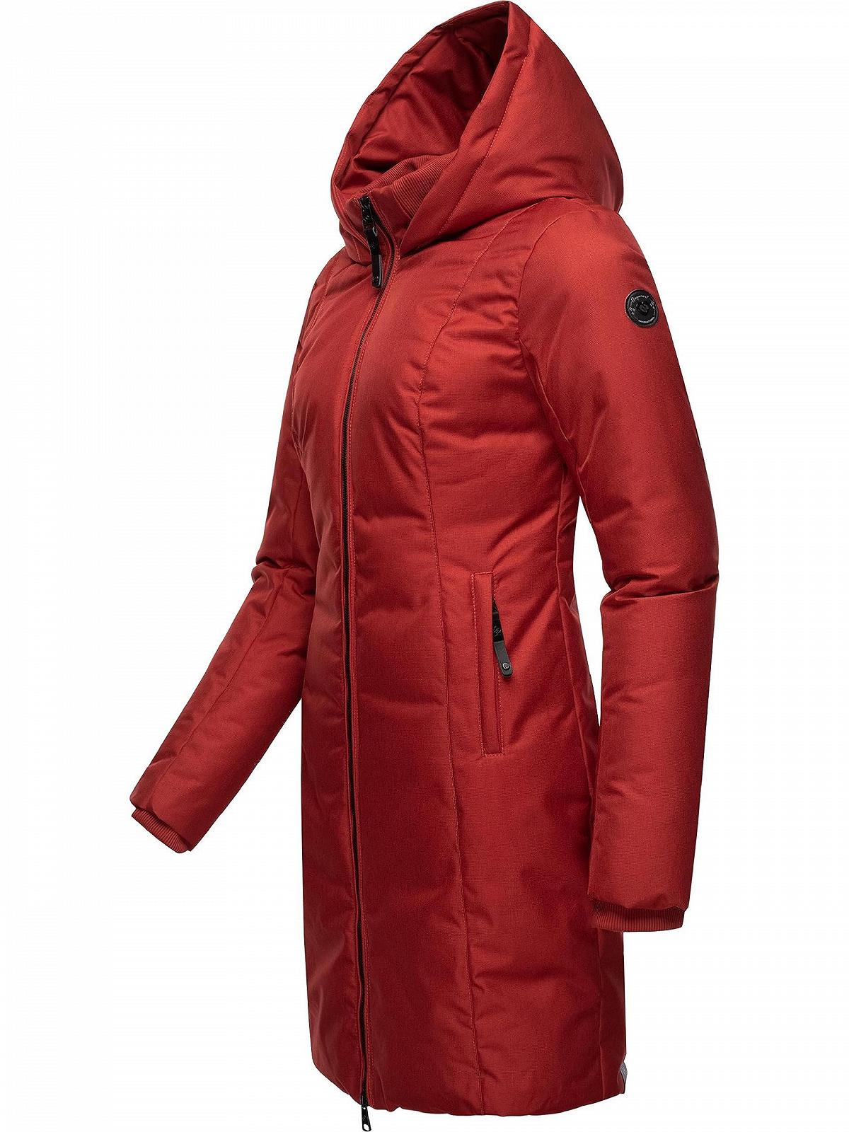 Пальто зимове Ragwear Amarri Жіноче Водонепроникне стьобане з капюшоном, фото №2