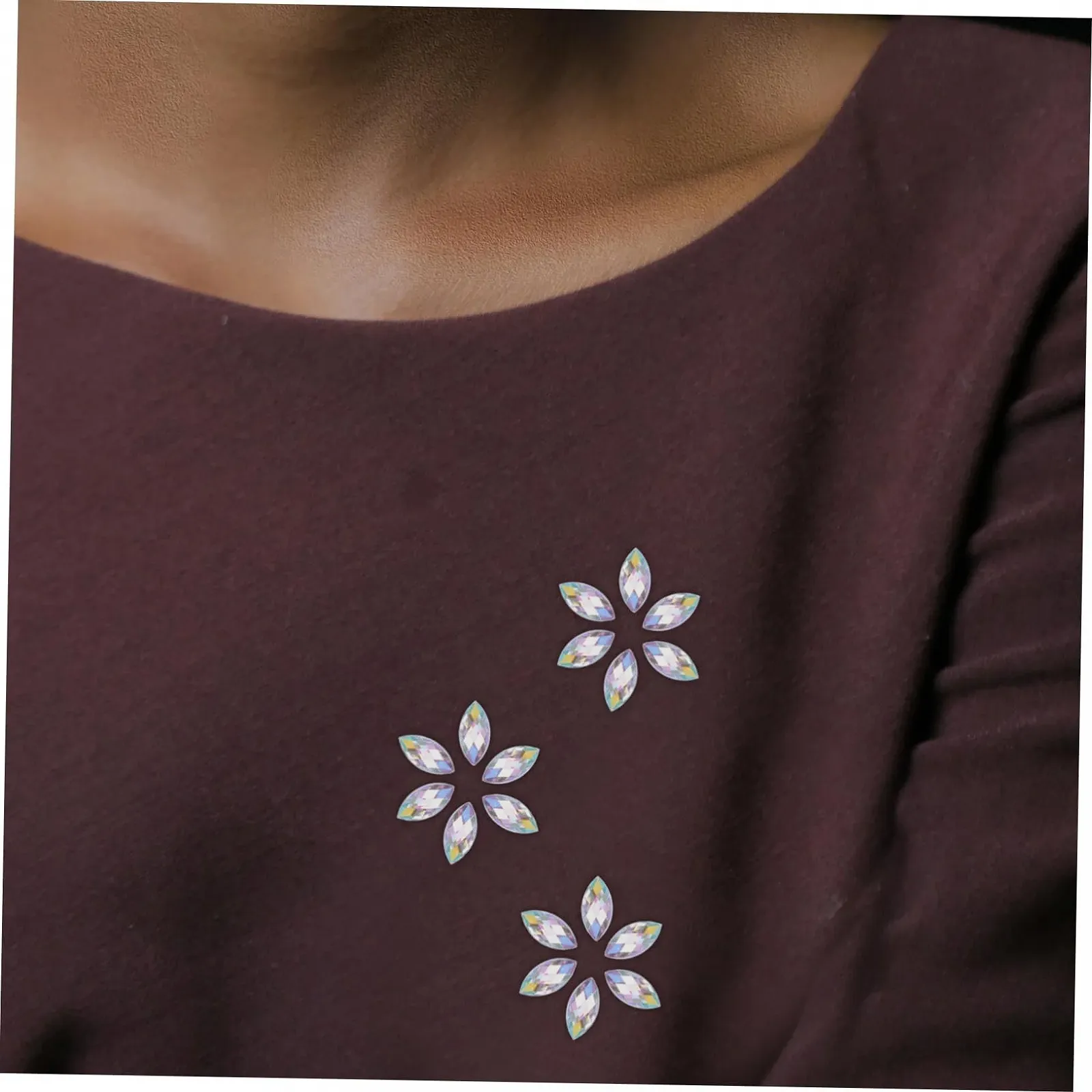 Стразы Акриловые PLAFOPE Форма Конского Глаза 600 шт. Разноцветные, фото №6