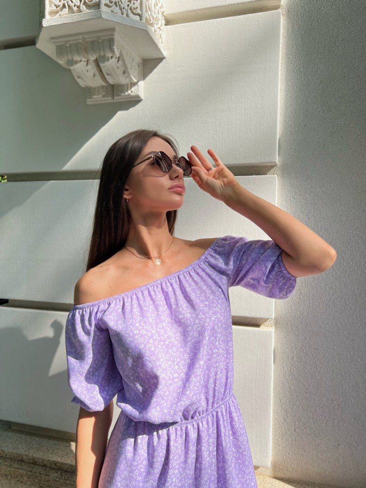 Сукня Reload Flora бузковий, фото №1