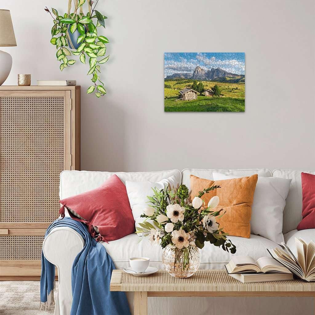 Пазл Ravensburger Dolomite Idyll of Siusi 12001383 500 элементов, фото №4