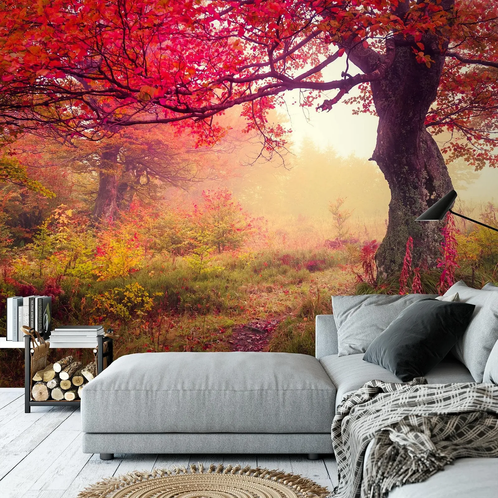 Фотошпалери 9079011a Autumn forest Флізелінові 352 x 250 см, фото №5