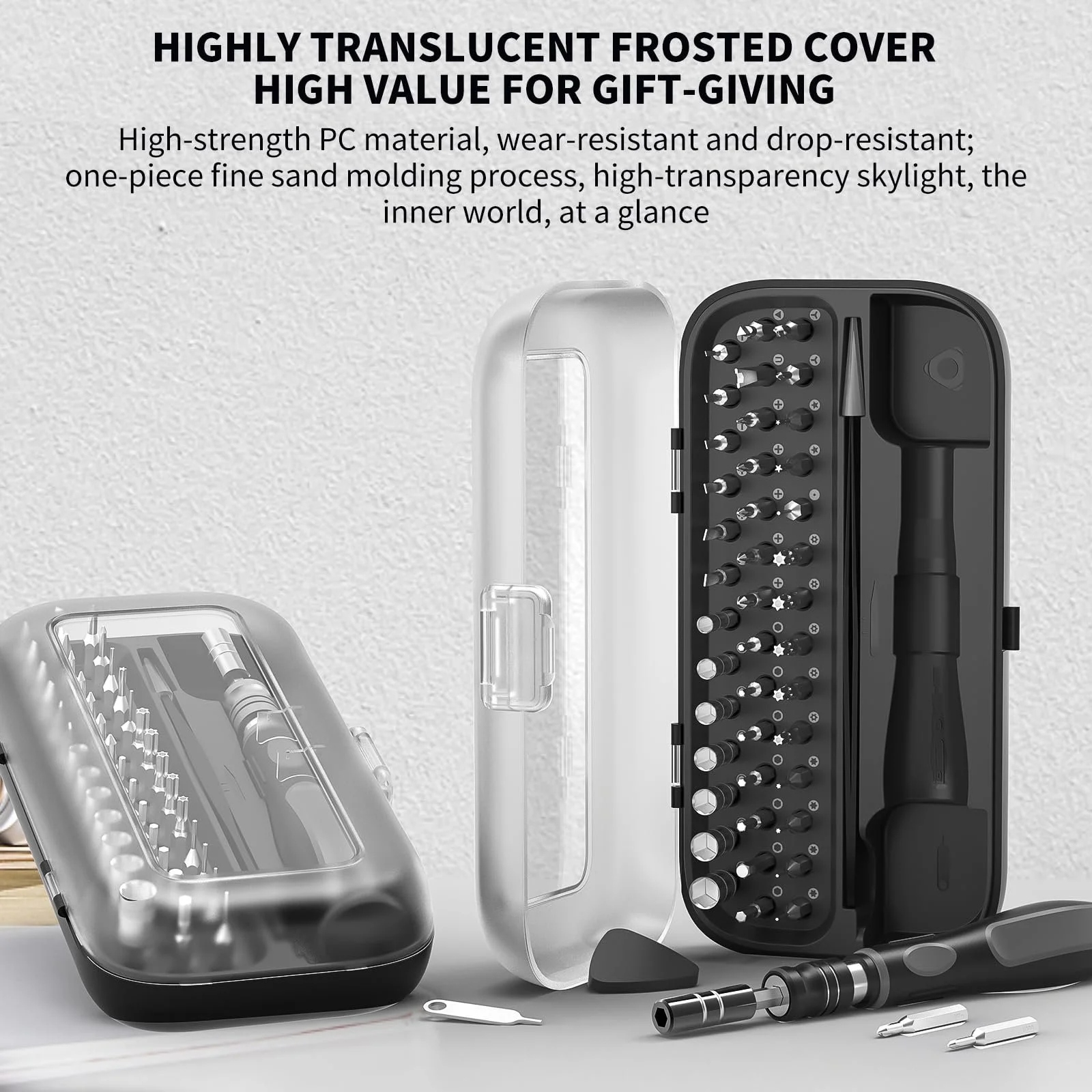 Набір викруток ONTERATE 48 шт. 41 Bits Precision Screwdriver Magnetic Housing, фото №4