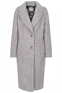 Пальто bugatti Wool Flexcity Stretch Comfort Fitd Елегантний Сучасний Жіночий Осінньо-зимовий synthetic.ua - Фото 1