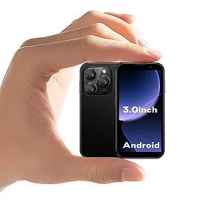 Міні-смартфон XS18 3.0" 2GB RAM 16GB ROM 5.0MP 900mAh Android 9.0 Чорний - Фото 1