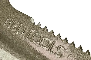 Лопата Red Tools садова з пилкою для коріння, 115 см, для кам'янистих та твердих грунтів, з м'якою ручкою, сіра synthetic.ua - Фото 1