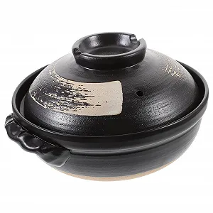 Каструля-жаровня Керамічна 900 мл Гладке антипригарне покриття Термостійка кришка з вентиляційними отворами - Фото 1