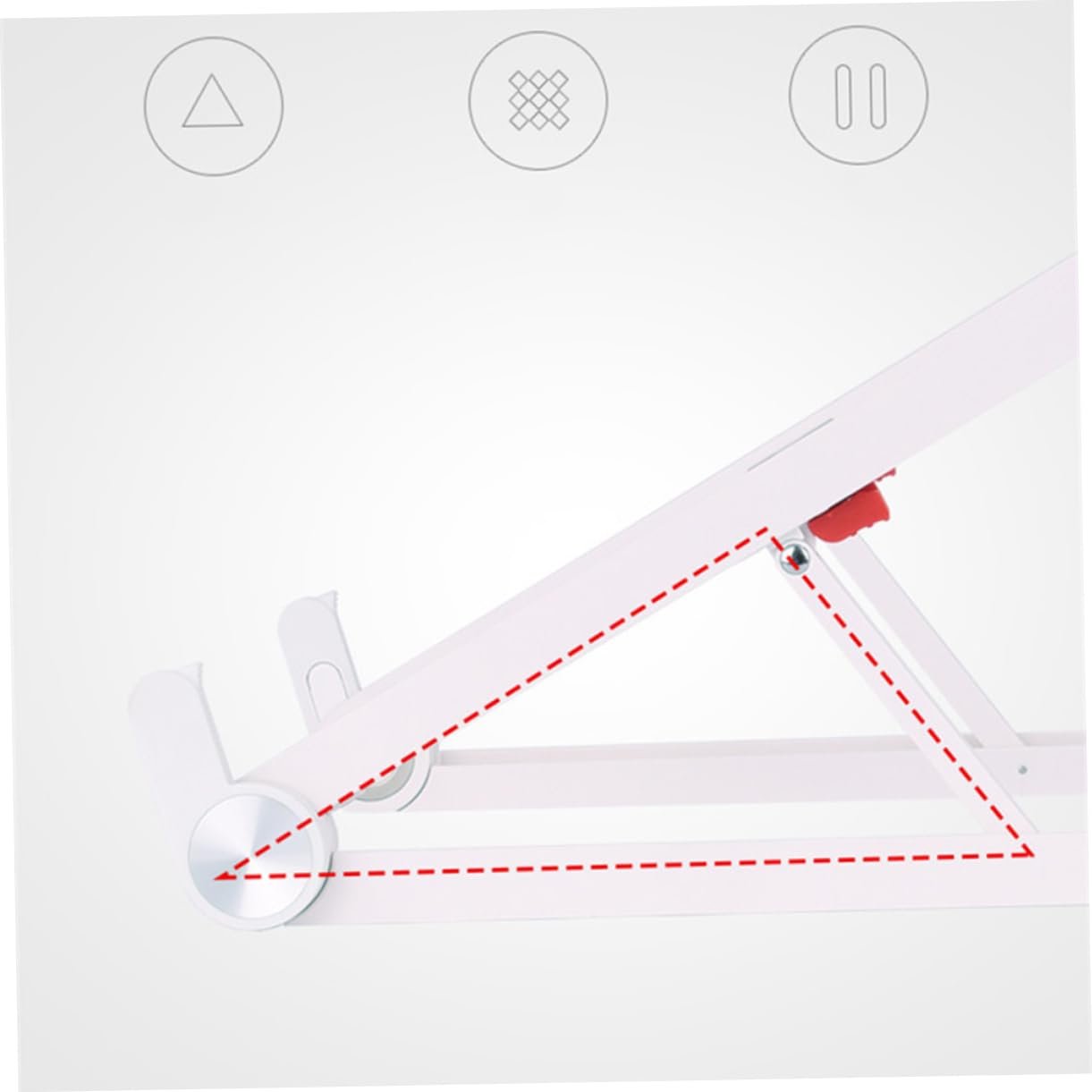 Підставка для ноутбука Tofficu складана, портативна для настільного ноутбука. Практична охолоджуюча, фото №3 Підставка для ноутбука Tofficu складана, портативна для настільного ноутбука. Практична охолоджуюча, фото №3