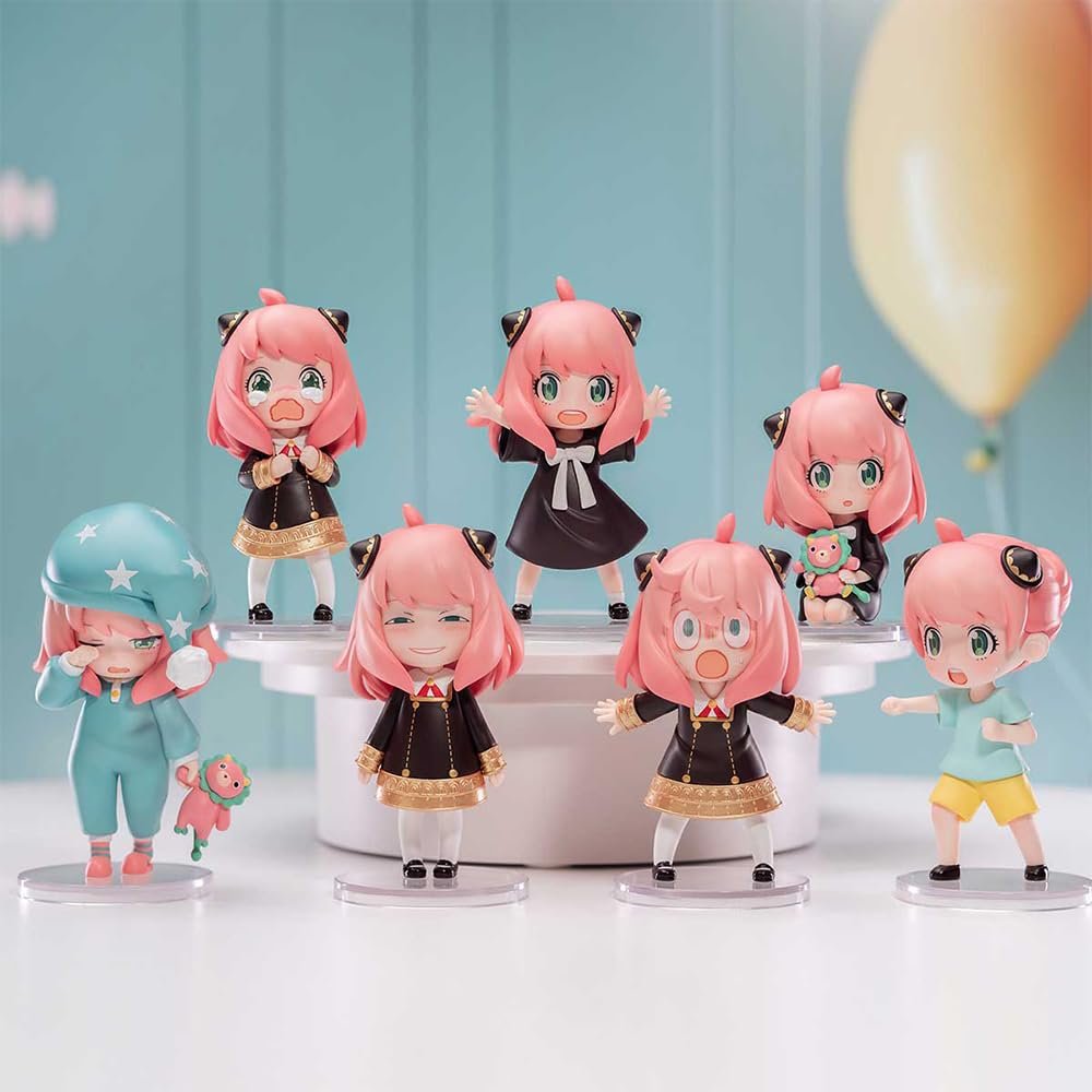 Фигурка POP MART Spy × Family Anya's Daily Life Series, набор 6 шт., 6-10 см, фото №2