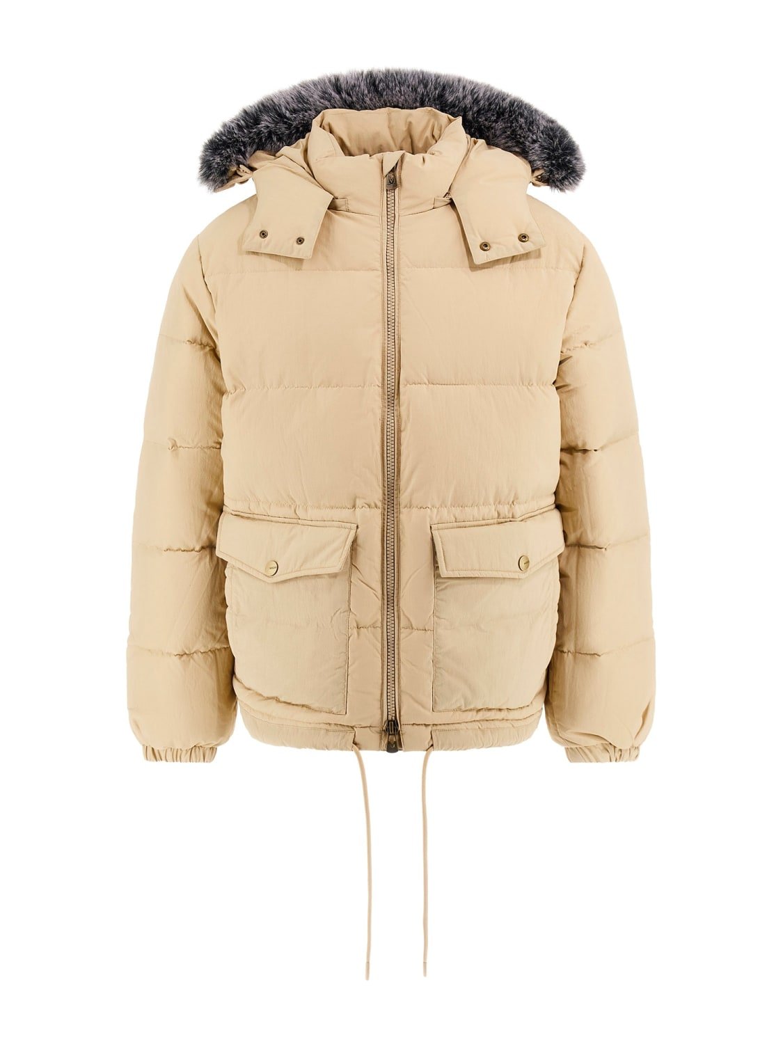 Мужская куртка Guess by Marciano puffer jacket Бежевый - L, фото №1