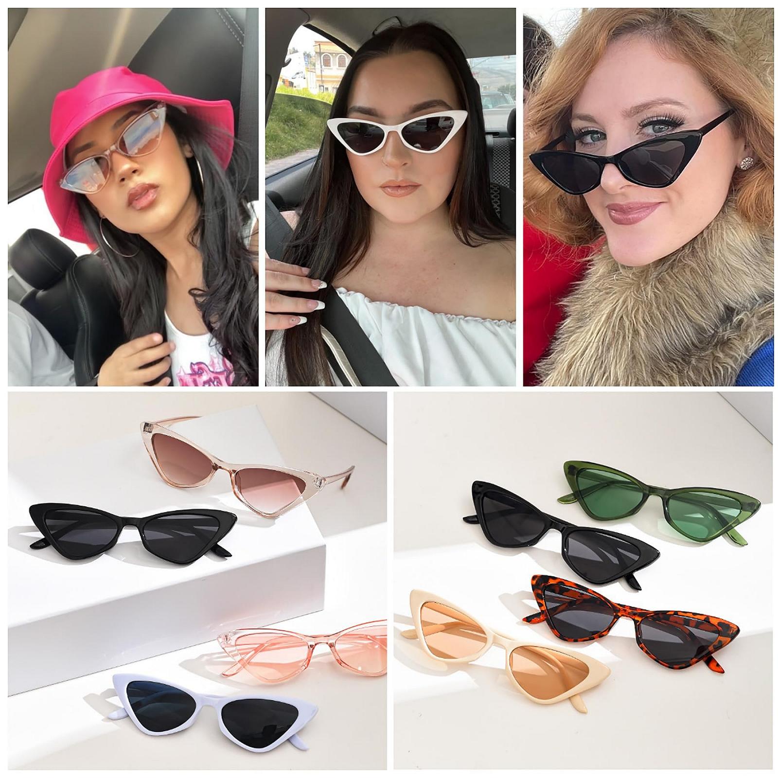 Сонцезахисні окуляри Котяче око Unning, набір 8 шт., фото №4