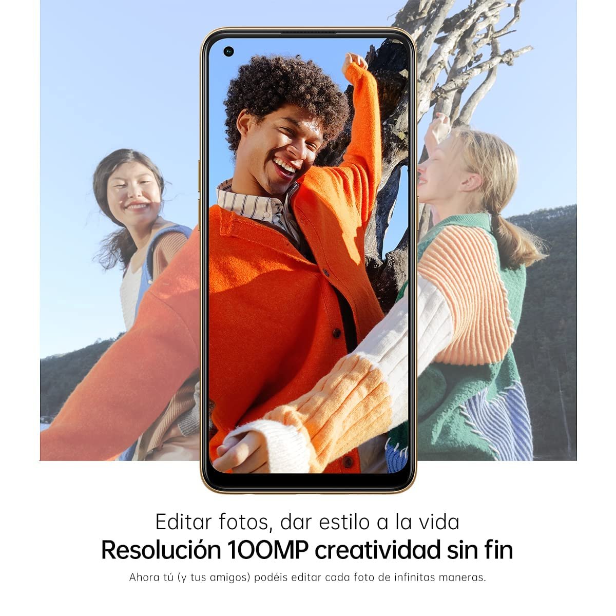 Смартфон Oppo Reno 8T 8GB+128GB 100MP+2MP 5000mAh 33W Dual Nano SIM Orange, фото №7