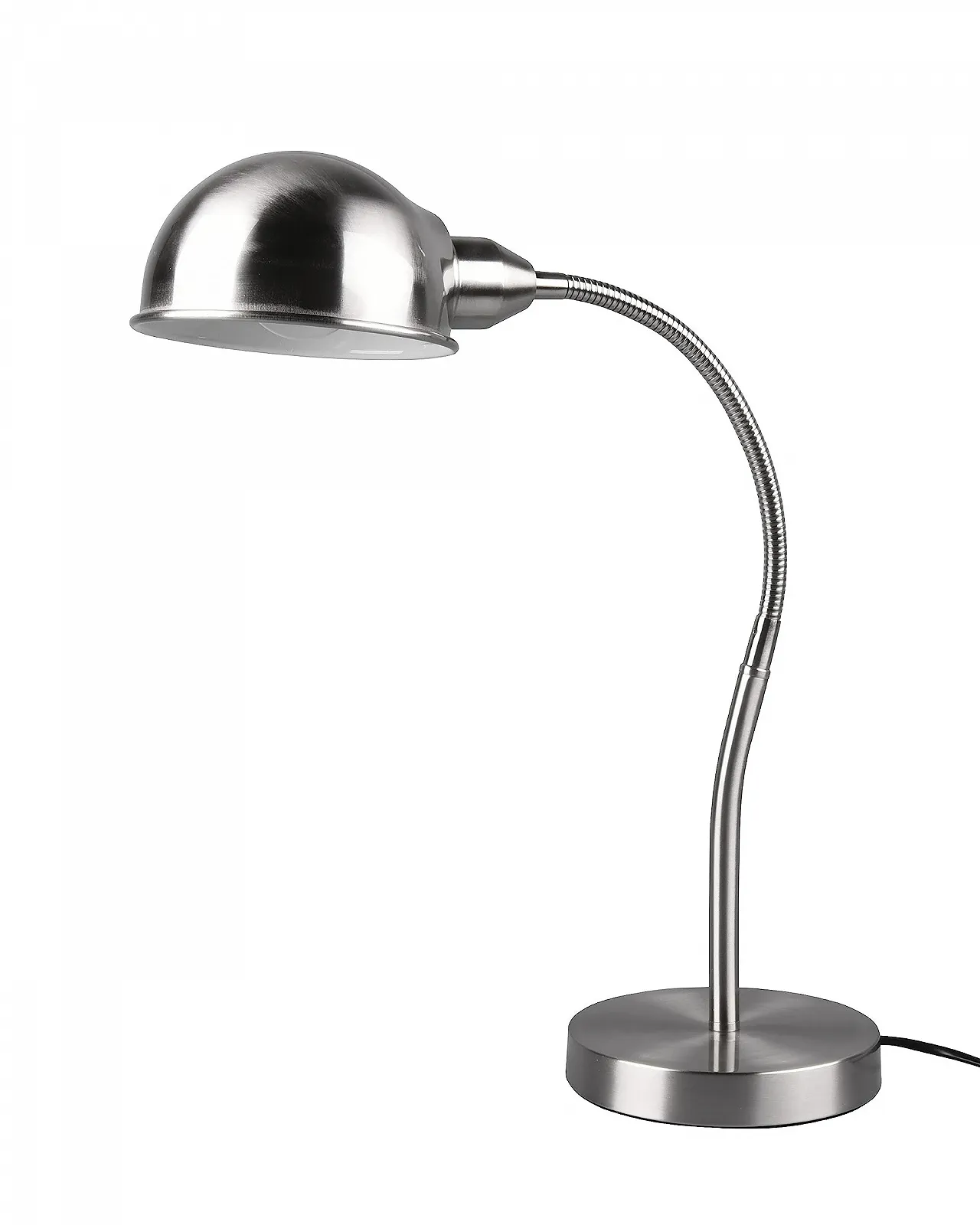 Настільна лампа Trio Leuchten Perry 504900107 Метал E27 Матовий нікель, фото №1