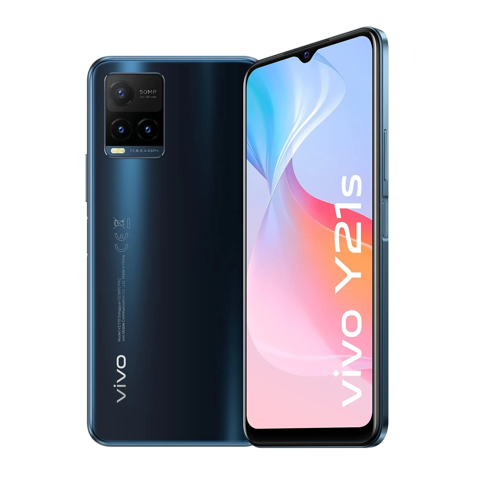 Смартфон vivo Y21s 4 ГБ + 128 ГБ 50 МП 5000 мАг FastCharge 18 Вт Midnight Blue, фото №1 Смартфон vivo Y21s 4 ГБ + 128 ГБ 50 МП 5000 мАг FastCharge 18 Вт Midnight Blue, фото №1