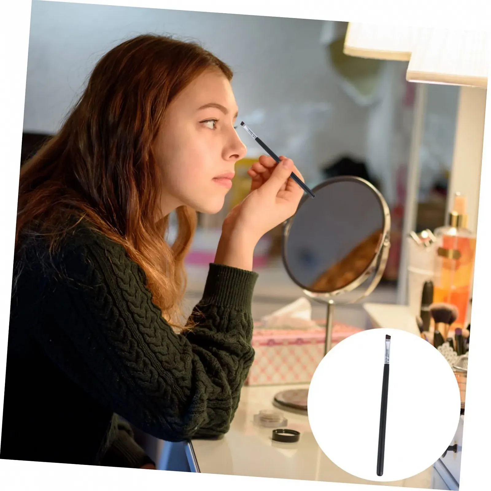 Пензлі для брів minkissy, 36 штук, аплікатори, фото №3