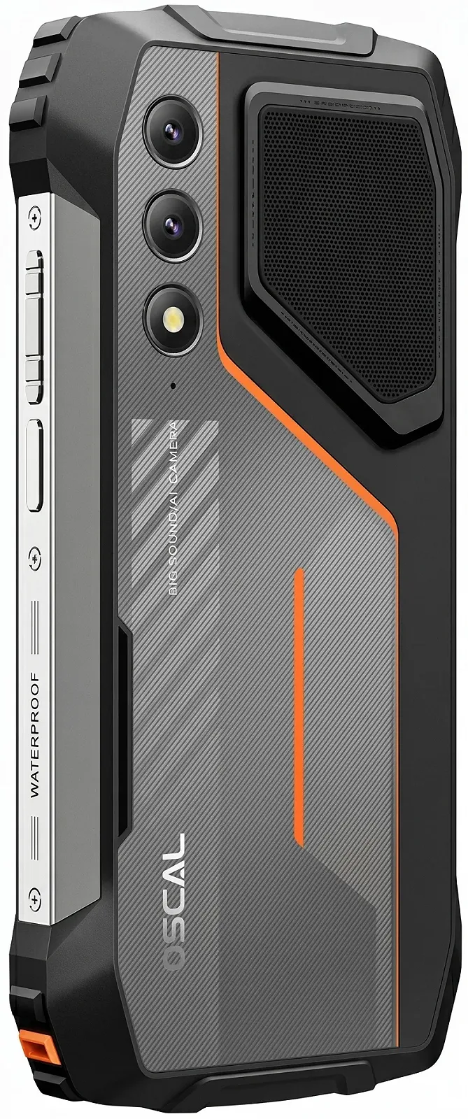 Смартфон 6.67" Oscal Pilot 1 6/256GB 4G 2-SIM NFC 50Мп 8 ядер Android 14 Оранжевый, фото №5