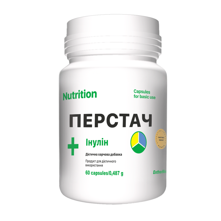 Лапчатка + Инулин EntherMeal 60 капсул (PERST060EM208), фото №1