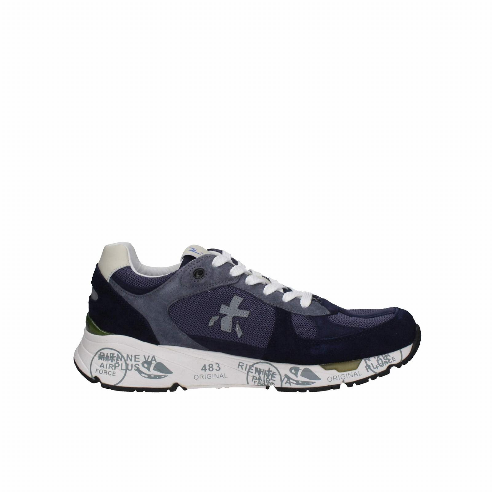 Кросівки PREMIATA Mase 6626 Замша та Тканина Трикотаж Синій, фото №4