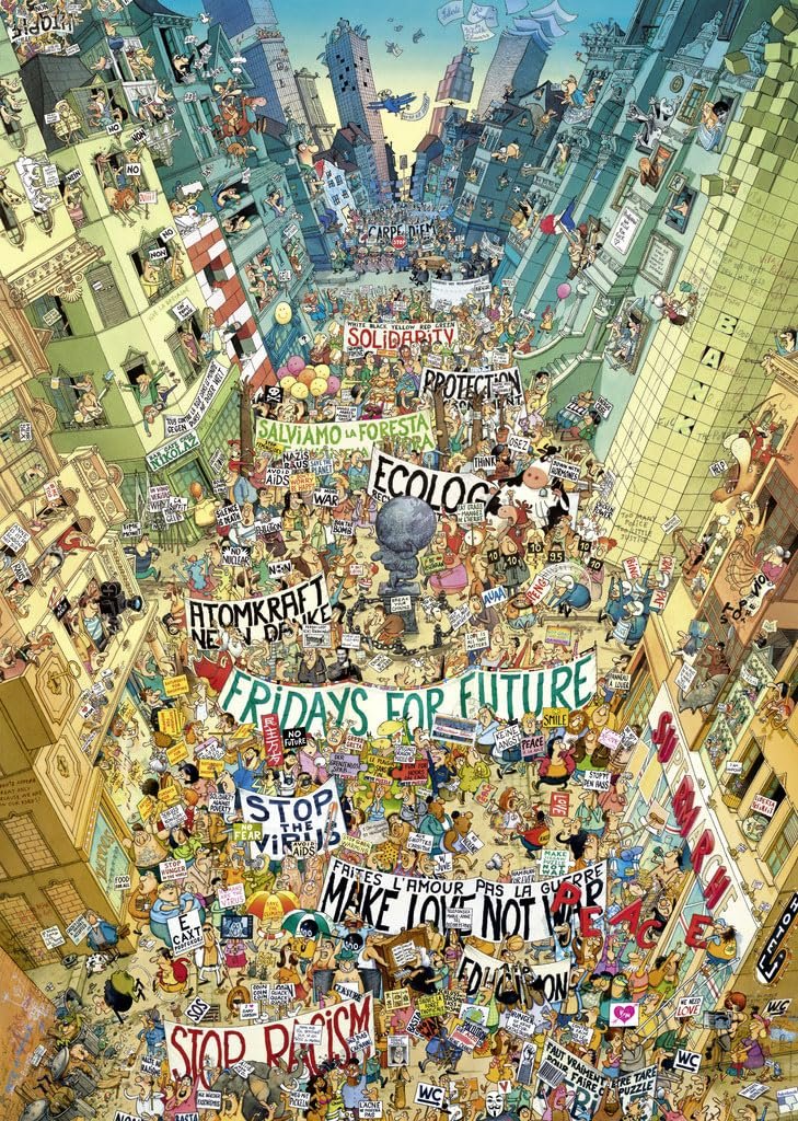 Пазл Heye 29820 Protest Degano 2000 элементов, фото №2