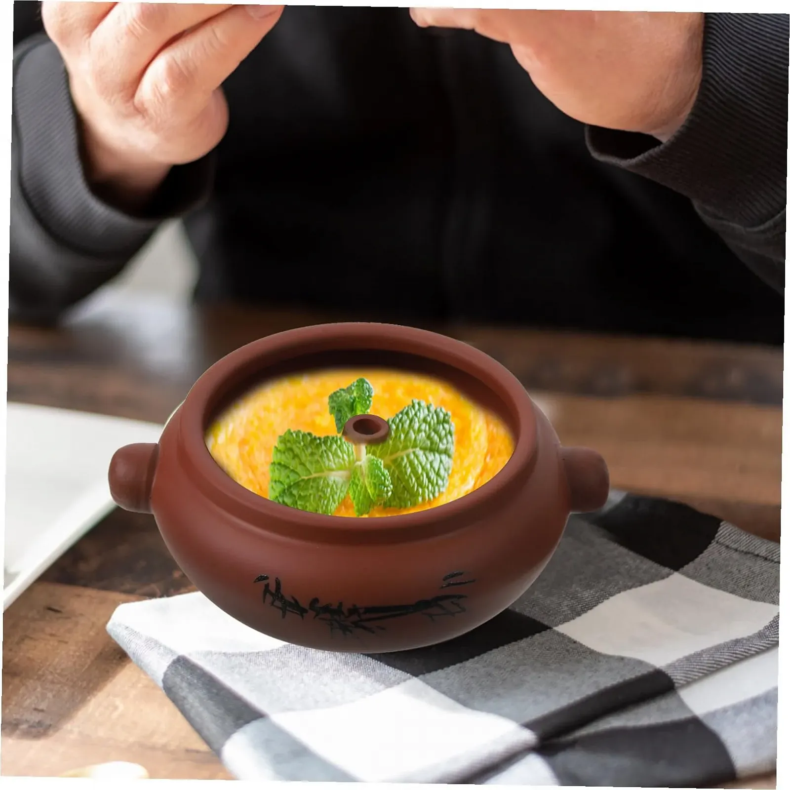 Керамічна Каструля для супів та каш з рівномірним розподілом тепла, фото №4