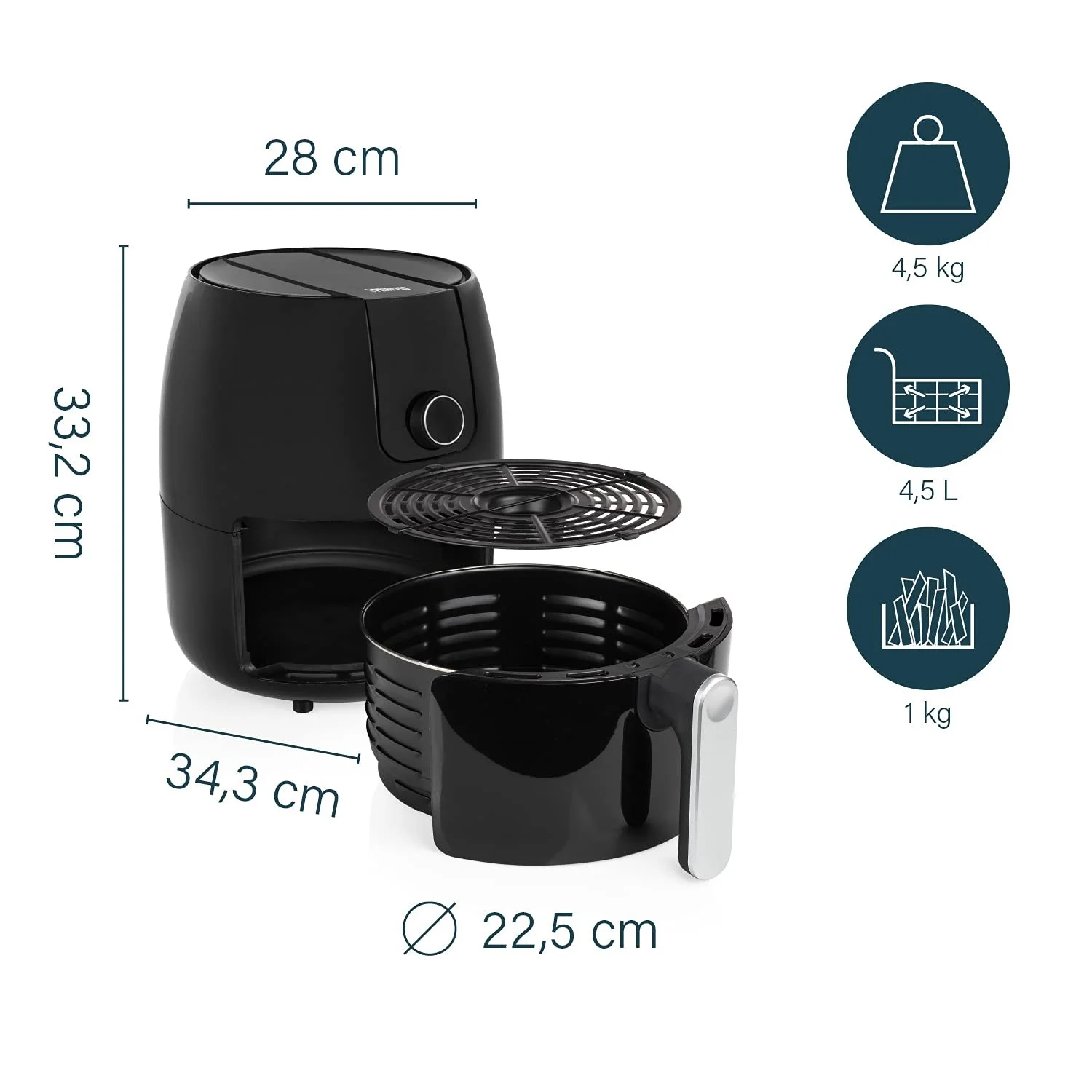 Мультипіч Princess 4,5 л Цифрова Конвекційна Silver/Black, фото №3 Мультипіч Princess 4,5 л Цифрова Конвекційна Silver/Black, фото №3