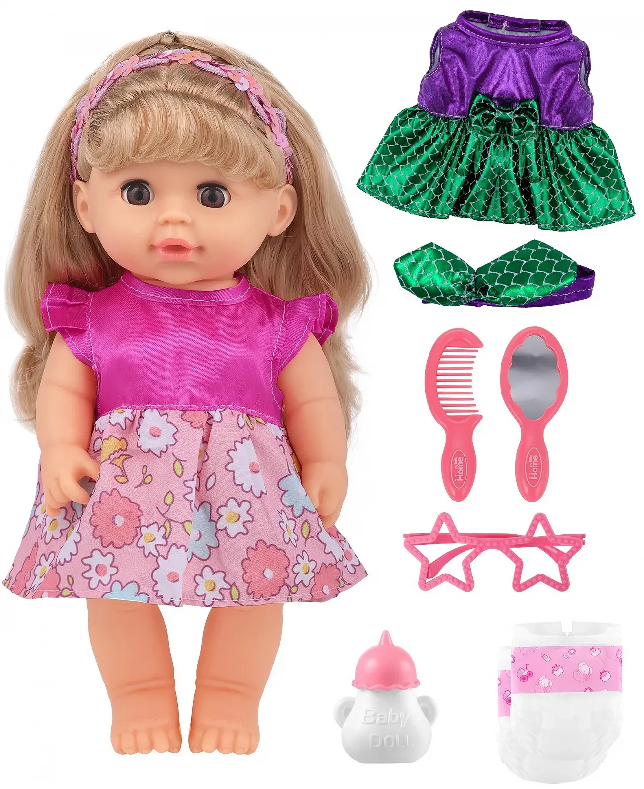 Кукла GAGAKU с волосами 30 см, фото №1