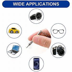 Викрутка Набір Bewudy 5 предметів для окулярів 3 в 1 Практичний Неіржавна сталь Портативна synthetic.ua - Фото 1