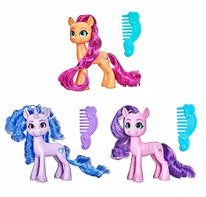 Набор Hasbro My Little Pony F26125L4 Best Movie Friends F2612 из 3-х Мини-фигурок+ Аксессуар - 8 см - Izzy Moonbow + Sunny Starscout + Princess Petals цена на synthetic.ua - Фото 1 Набор Hasbro My Little Pony F26125L4 Best Movie Friends F2612 из 3-х Мини-фигурок+ Аксессуар - 8 см - Izzy Moonbow + Sunny Starscout + Princess Petals synthetic.ua - Фото 1
