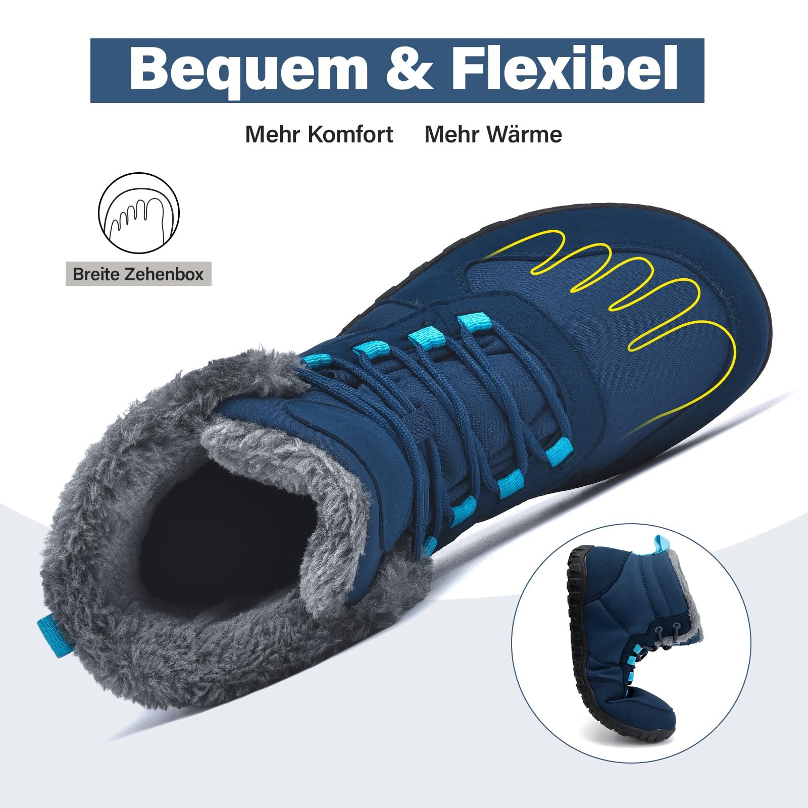 Черевики зимові TIAROOTT, утеплені, для чоловіків, фото №5