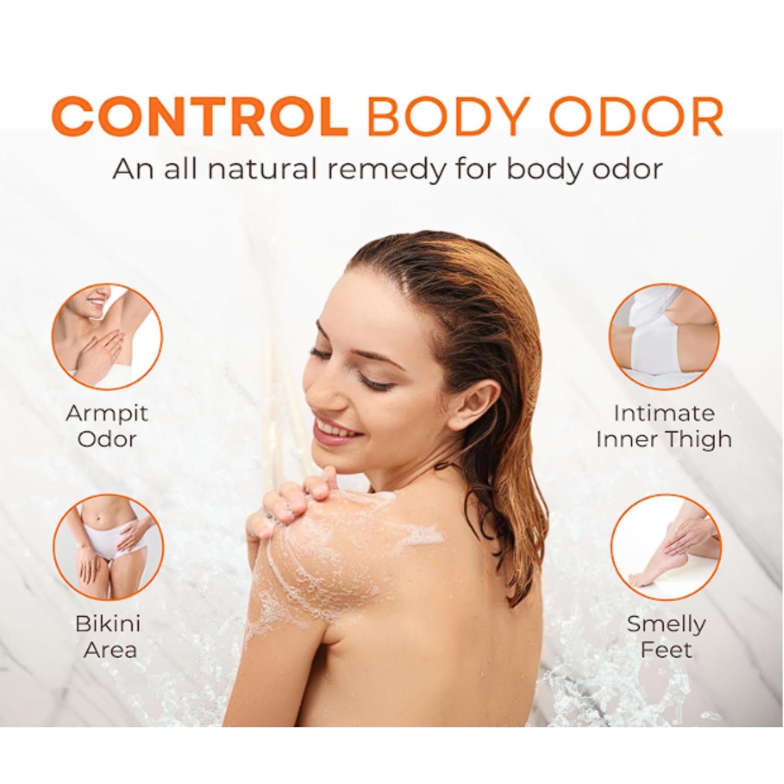 Гель для душу Persimmon з екстрактом хурми від запаху тіла 2 шт., фото №3