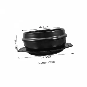 Кастрюля для тушения Cabilock керамическая жаропрочная 2 шт synthetic.ua - Фото 1