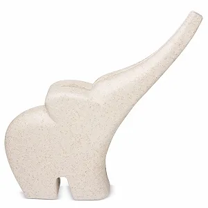 Копилка Makio Слон из пшеничного волокна с мягким корпусом и пробкой - Фото 1