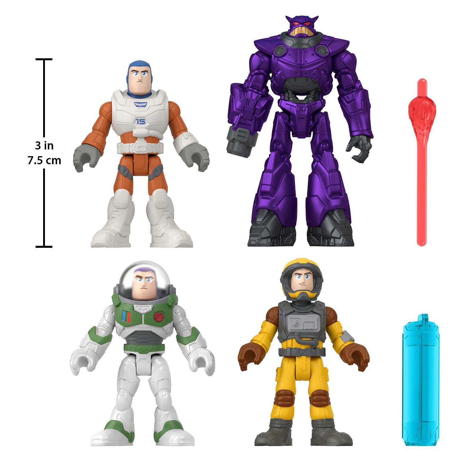 Набор фигурок Fisher-Price Imaginext Базз Лайтер, HGT28, с 4 подвижными фигурками, фото №5