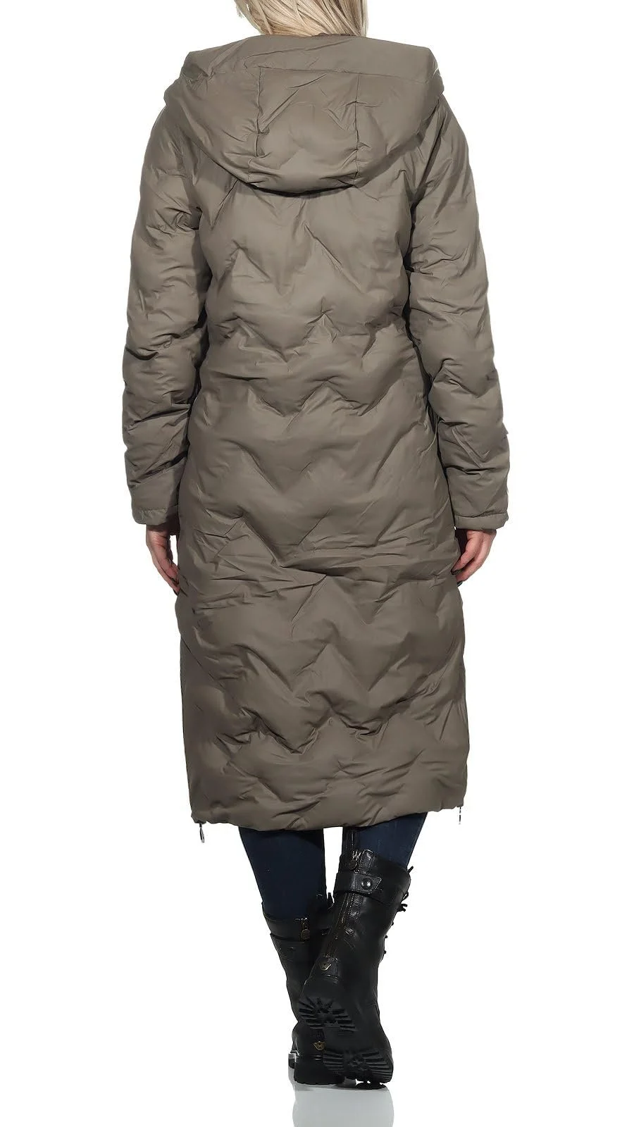 Куртка Hailys Johanna стьобана парка з капюшоном, фото №4