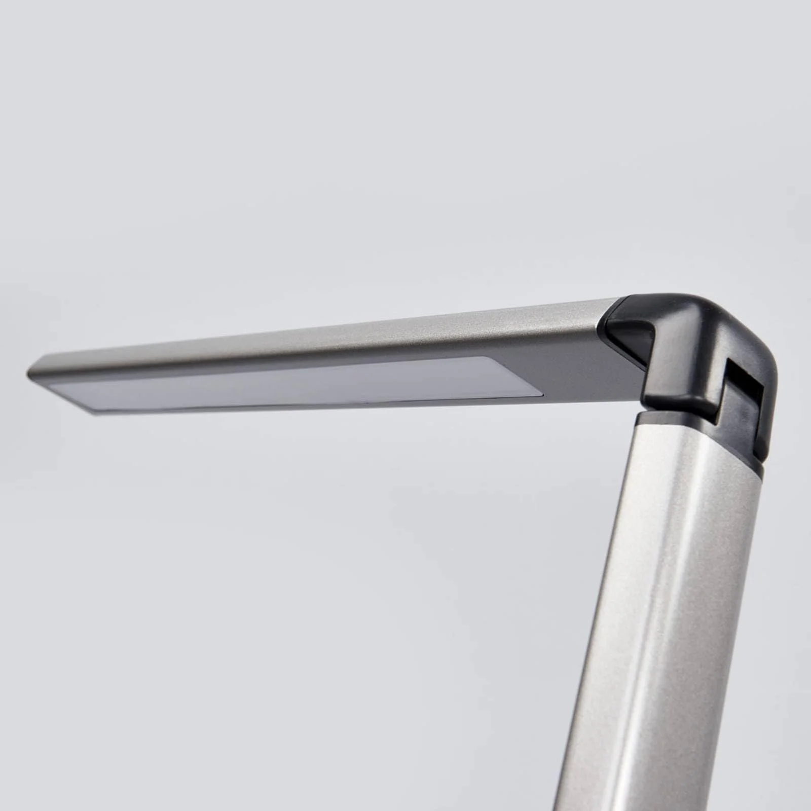 Настільна лампа Lindby Kuno LED Modern Алюміній USB з димером 1 лампа, фото №5