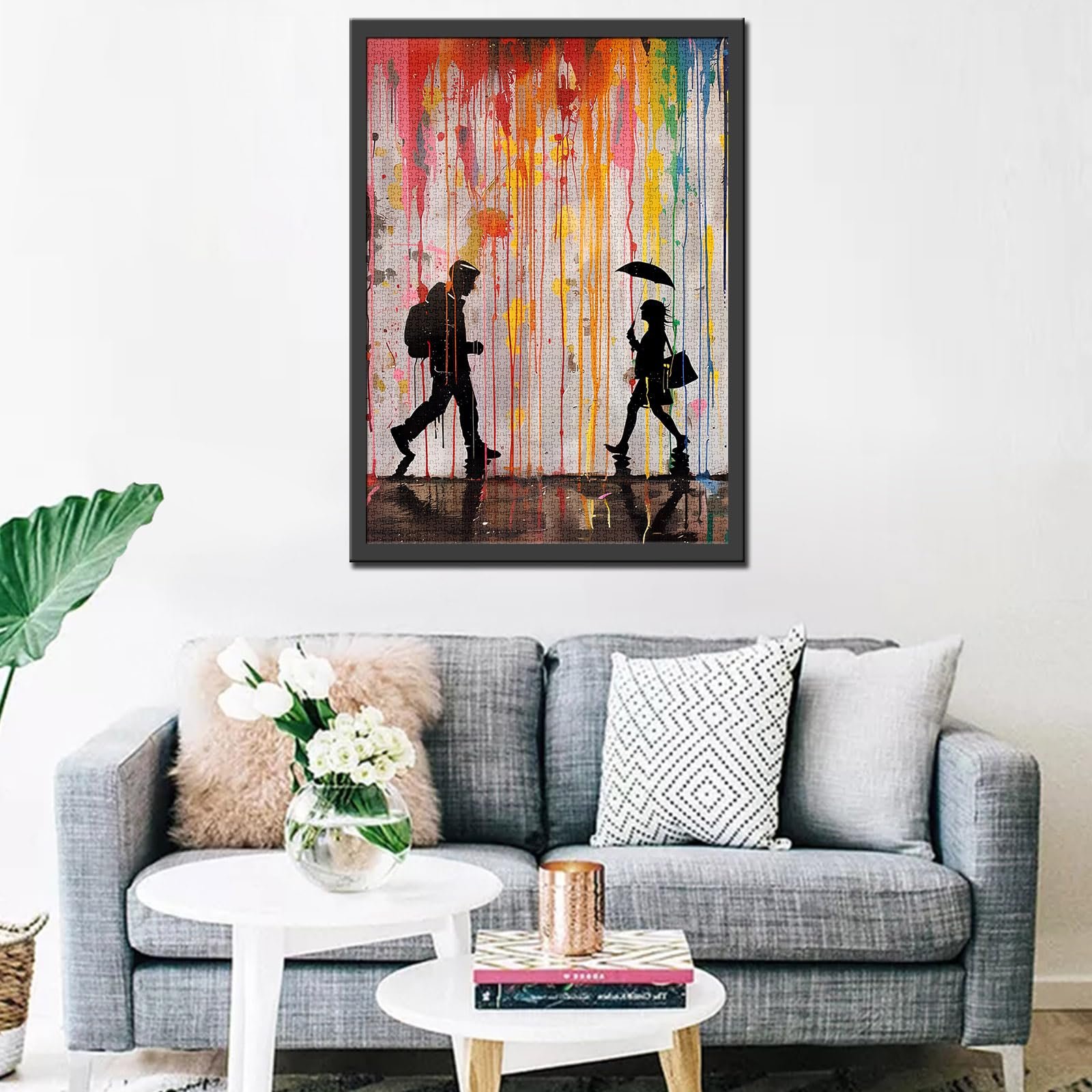 Пазл Tucocoo Graffiti Rainbow Banksy Street Style 1000 деталей 50 x 70 см мультиколор, фото №3