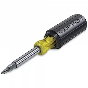 Викрутка та торцевий ключ KLEIN TOOLS 32500 11 в 1 Cushion Grip чорна - Фото 1