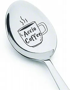 Ложка для кави Accio, гравіювання на ложці, нержавіюча сталь - Фото 1