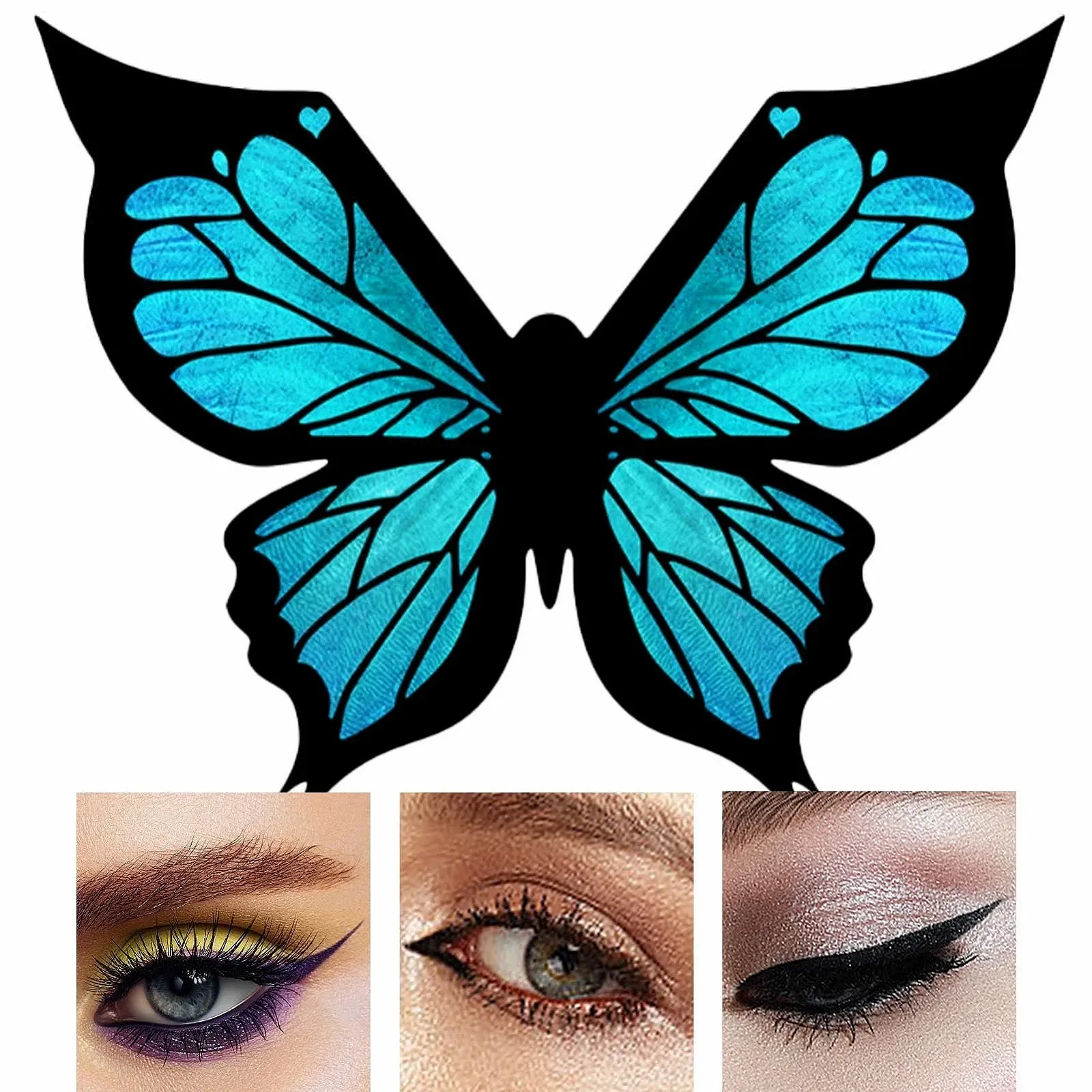 Трафарет для підводки очей Butterfly, фото №4