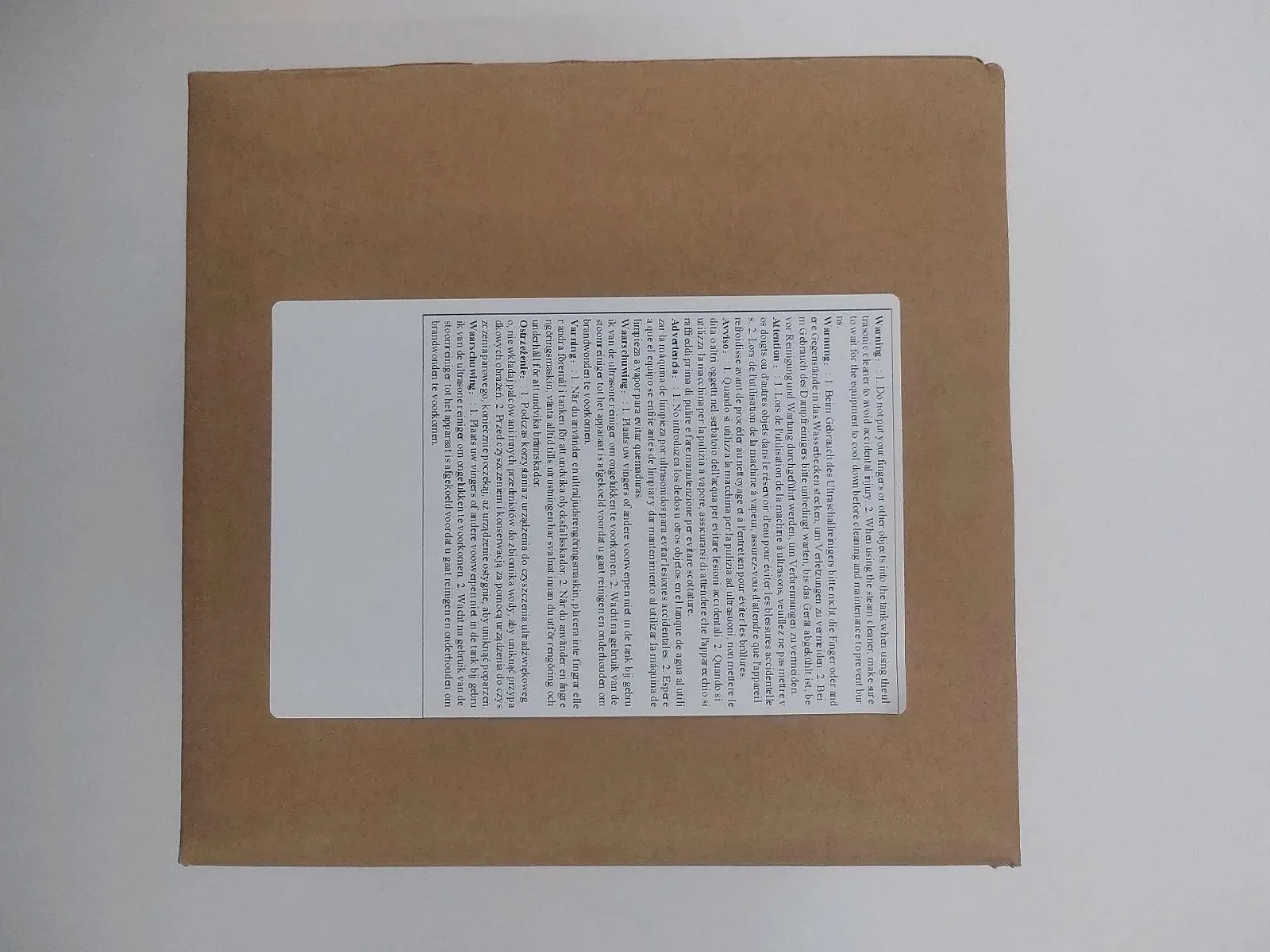 Пароочисник ручний 2500 Вт 1.1 л 6 швидкостей 3 бар, фото №8