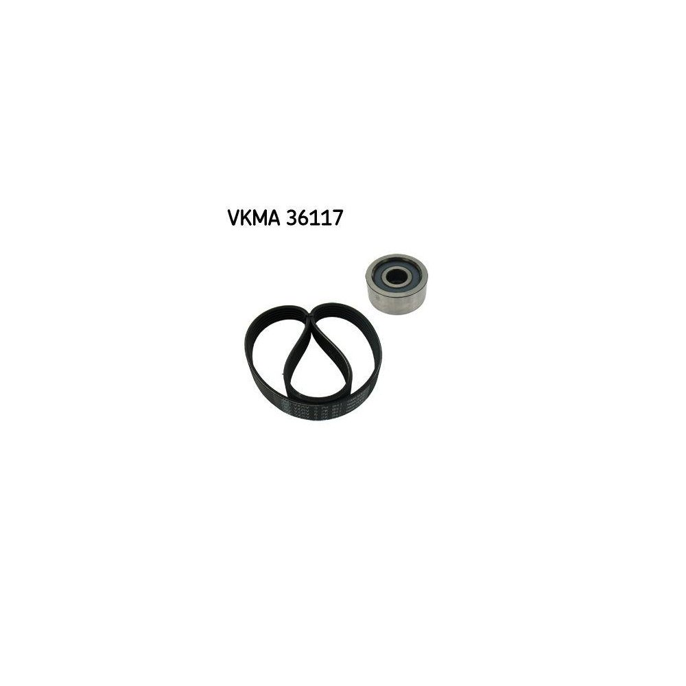 Комплект поликлинового ремня SKF VKMA 36117 для OPEL RENAULT VAUXHALL, фото №1