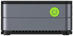 Міні ПК GMKtec Nucbox G2 Plus / Intel N150 / RAM 12GB / SSD 512GB / 2 x HDMI / 2 x LAN / Wi-Fi 6 / Bluetooth 5.2 / Windows 11 / Сірий synthetic.ua - Фото 1