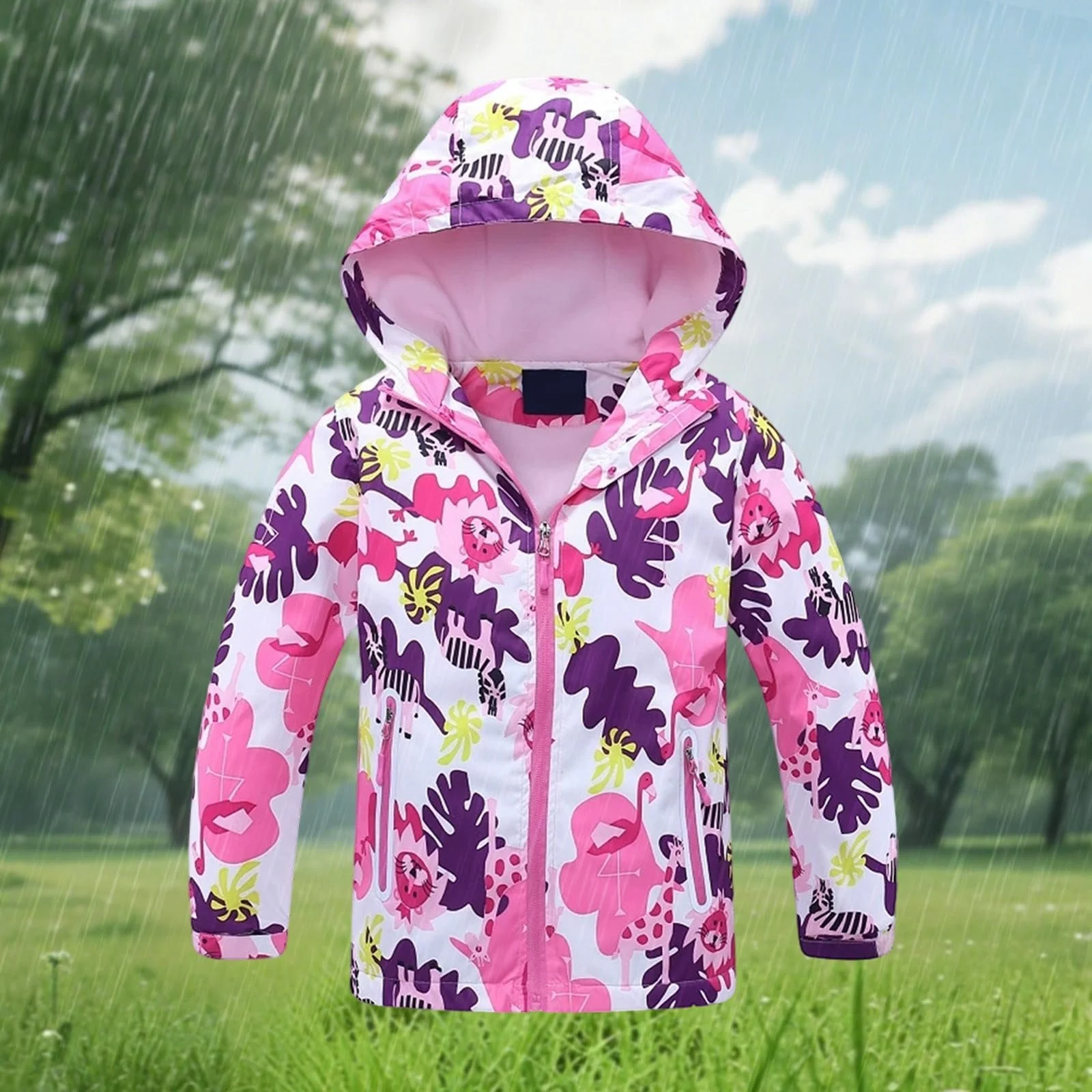 Тренч Generisch Ветрозащитный Теплый Зимний Куртка Верхняя одежда для Девочек Детский Юношеский Средний Большой Размер, фото №3