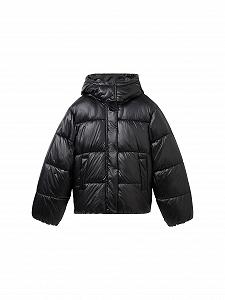Куртка зимова TOM TAILOR Shiny Puffer з капюшоном для дівчат - Фото 1