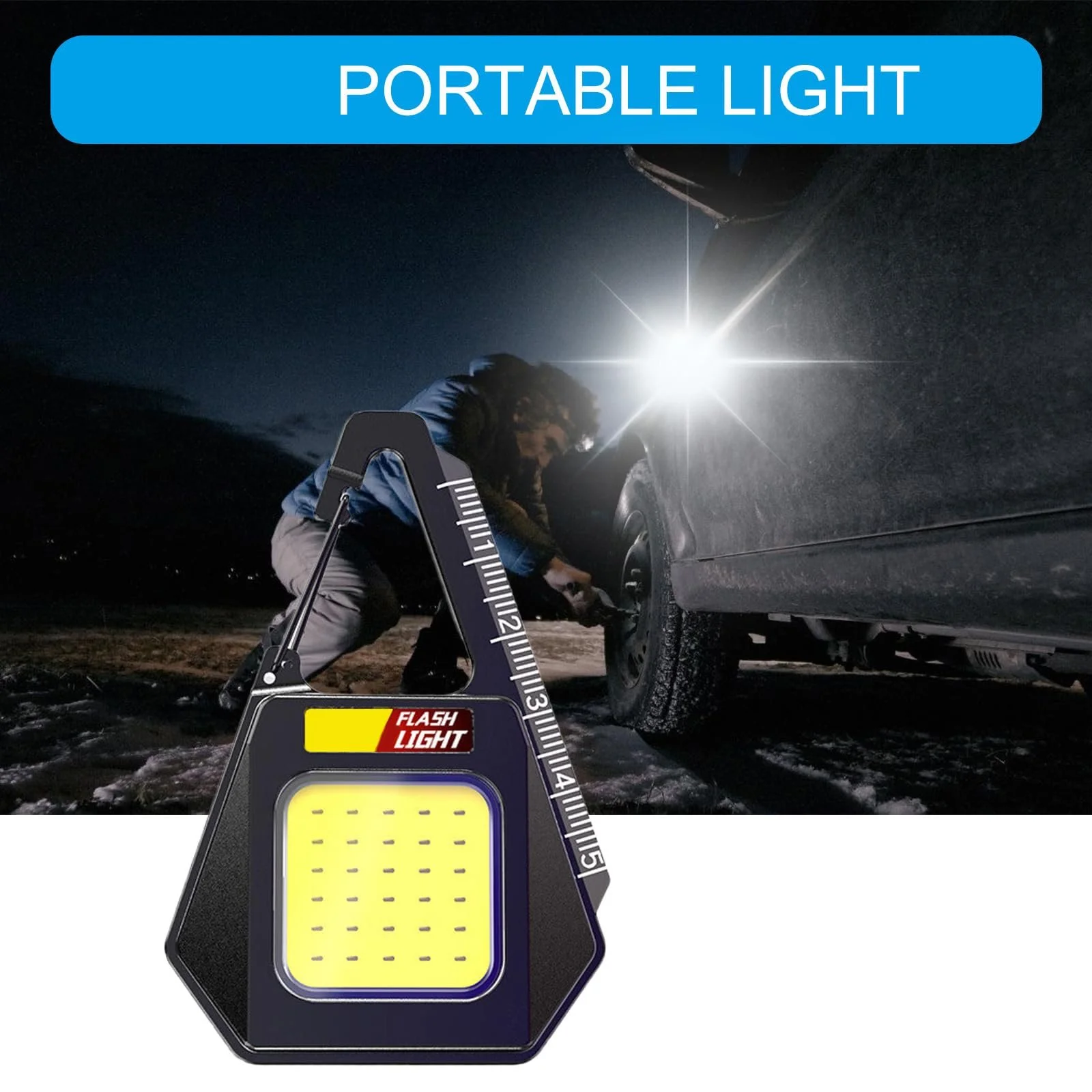 Ручний ліхтарик для надзвичайних ситуацій Camping LED Pocket Lamp Work Bright для кемпінгу, риболовлі, прогулянок, багатофункціональний ручний для надзвичайних ситуацій, фото №5