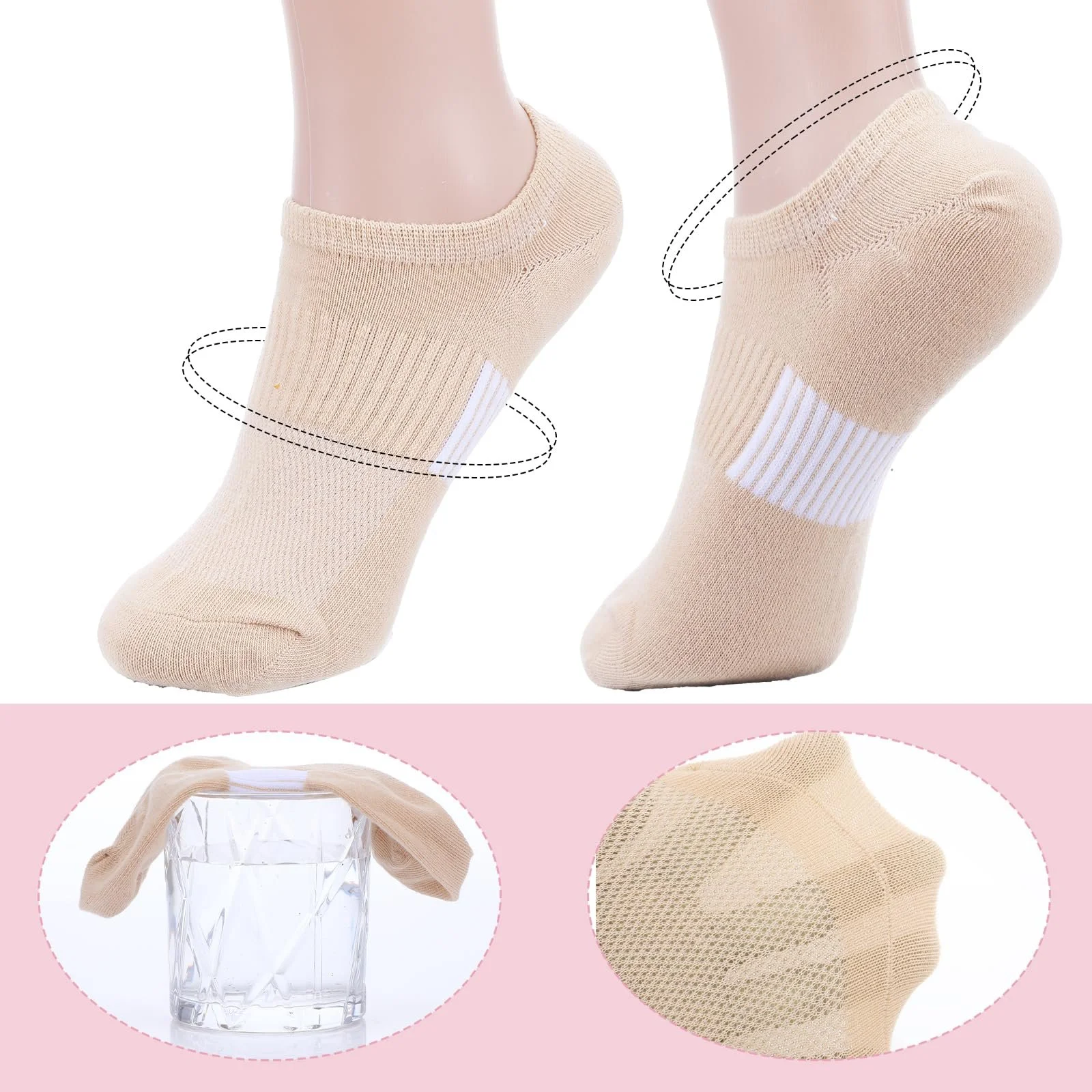 Шкарпетки TIESOME Trainer, 5 пар, розмір 35-38, фото №3